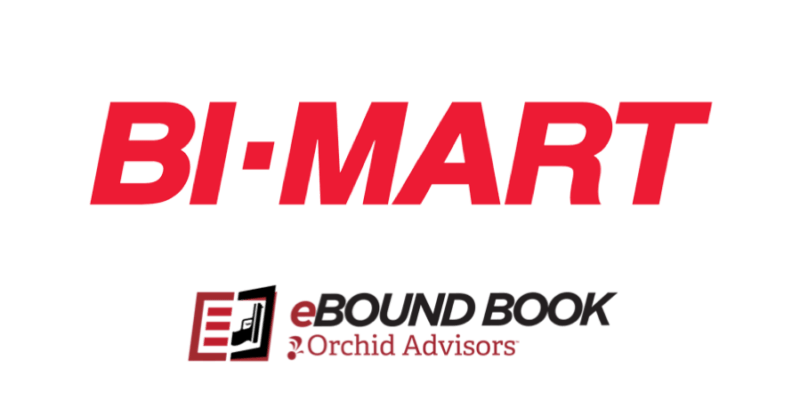 80+ Store Bi-Mart Selects Orchid Advisors eBound Book Software