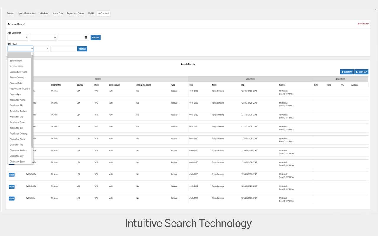 Intuitive Search Technology