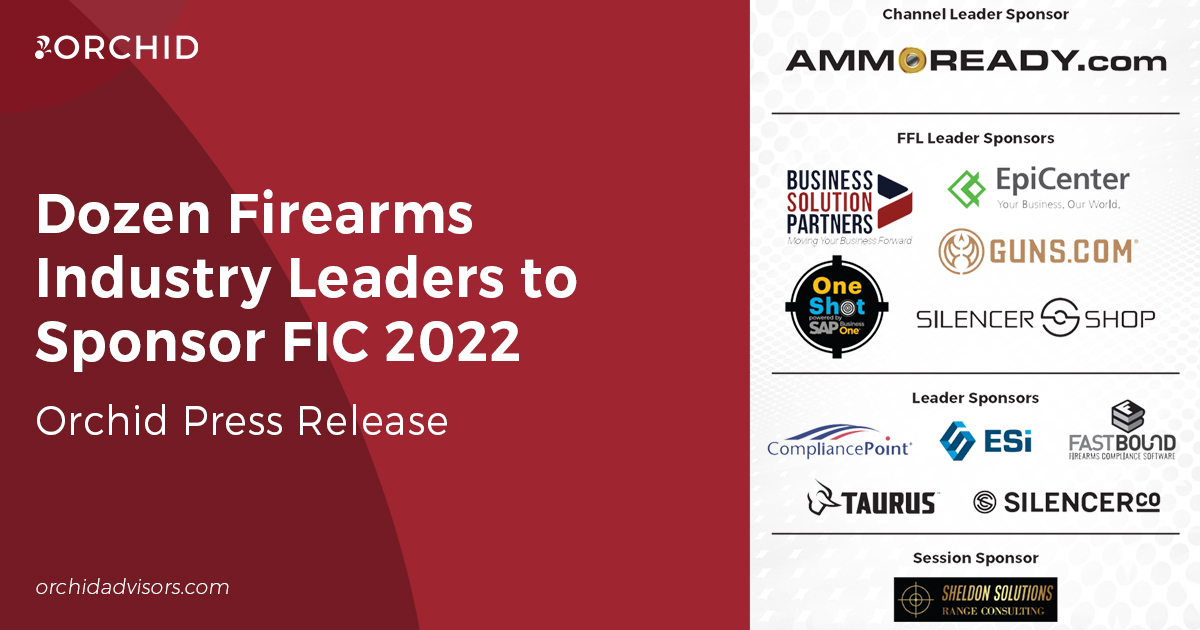 White text atop red background next to logos of FIC 2022 sponsors