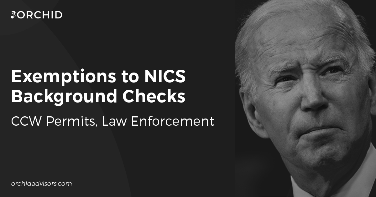 Zero Tolerance Protection: Exemptions to NICS Background Checks
