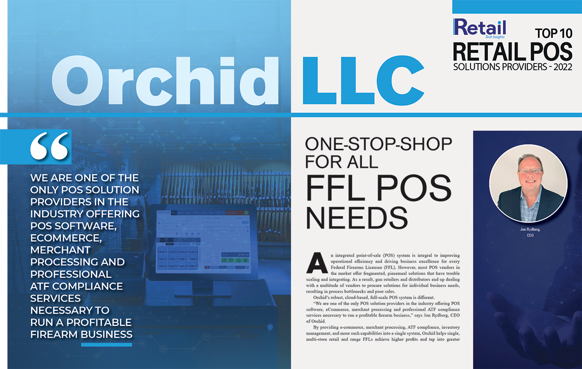 Preview of article on Orchid and Orchid POS featured in September 2022 issue of Retail Tech Insights magazine