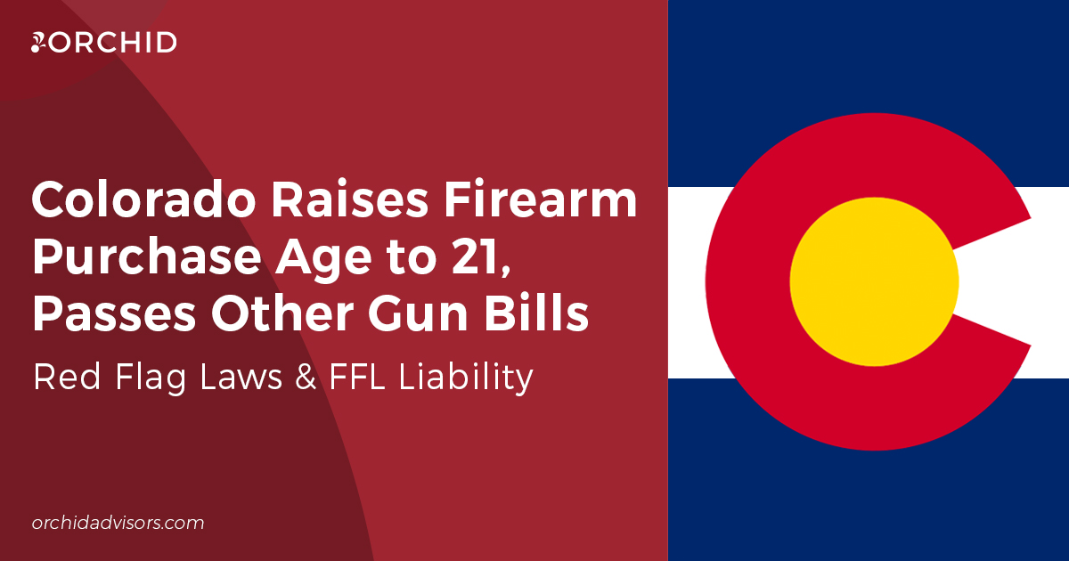 Colorado to Raise Firearm Purchase Age to 21, Pass Other Gun Bills