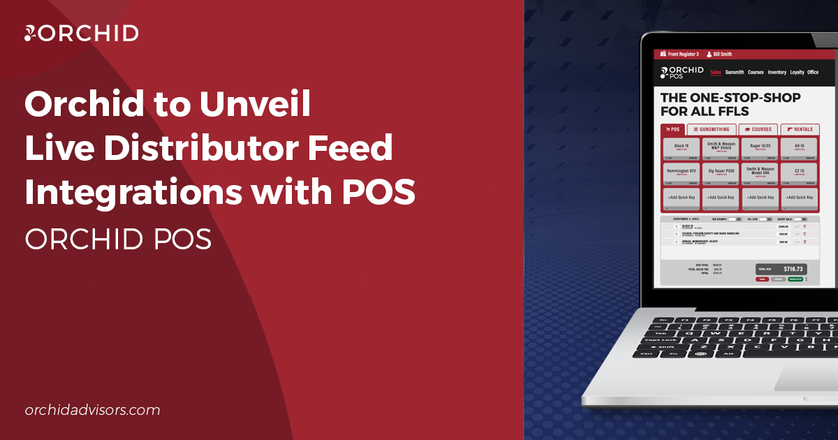 Orchid to Unveil Live Distributor Feed Integrations with POS at SHOT